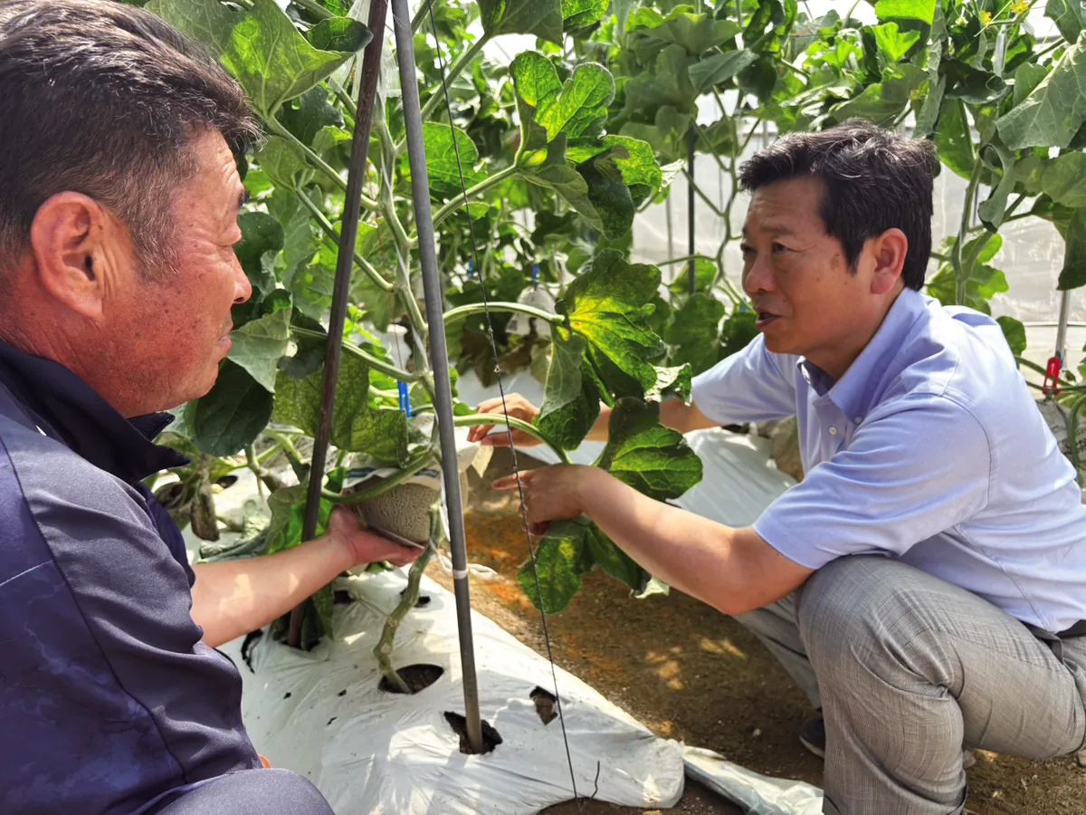 産地を訪ね、生産者の声を聞く。